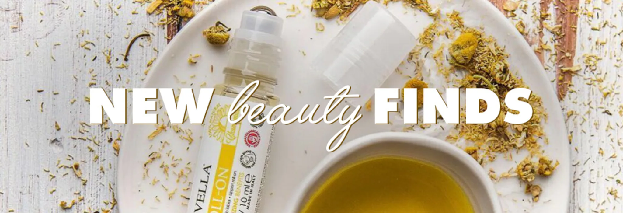 New Beauty Finds banner