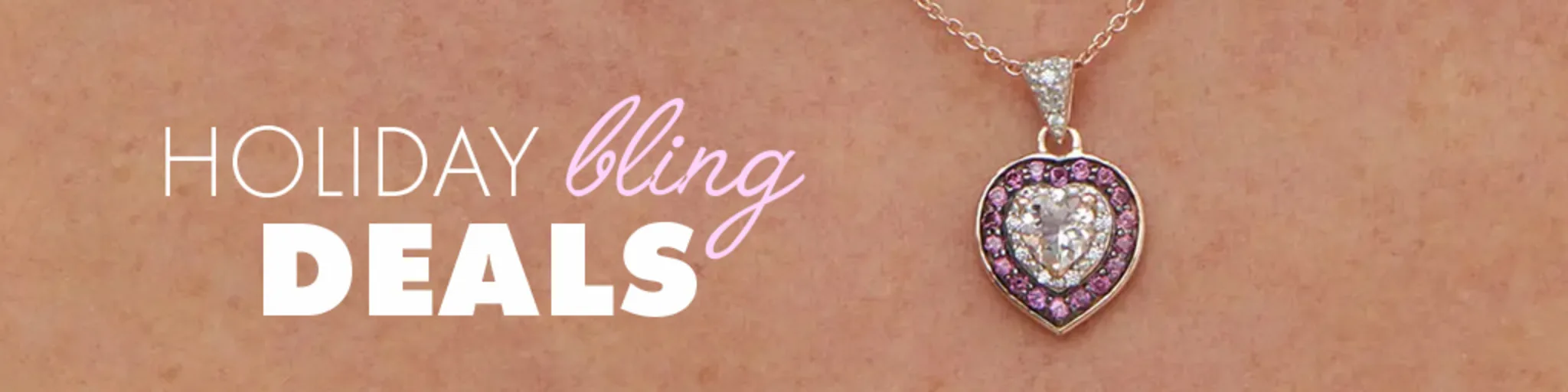 Holiday Bling Deals banner