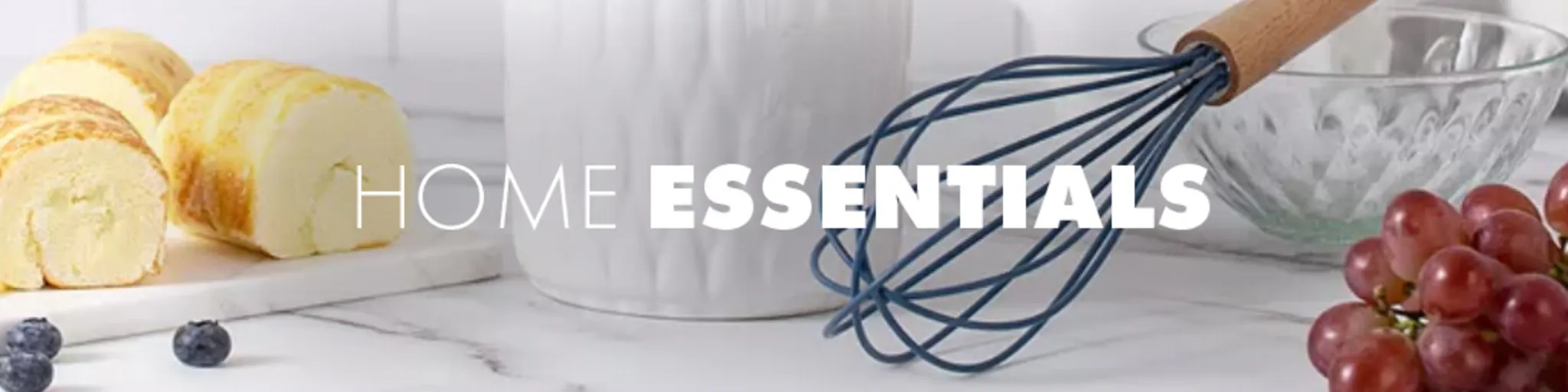 Home Essentials banner