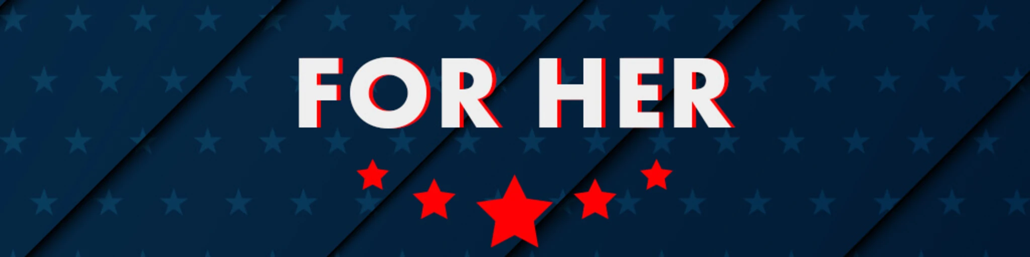Memorial Day Clearance: For Her banner