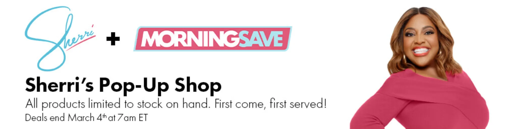 Sherri's Pop-Up Shop banner