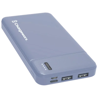 Chargeworx 10,000mAh Triple Output Power Bank