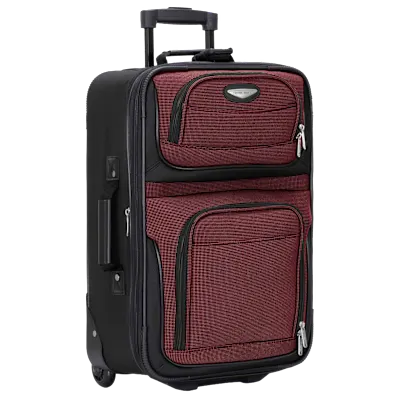Travel Select Amsterdam Softside Expandable Carry-on Luggage with Rolling Wheels