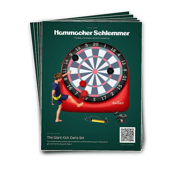 The Hammacher Schlemmer catalog