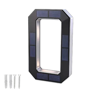 Infinite Basics Solar LED House Number Sign (6.7")