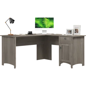 Salinas 60W L Shaped Desk with Storage