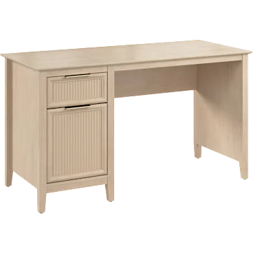 Camille 54W Fluted Office Desk with Storage