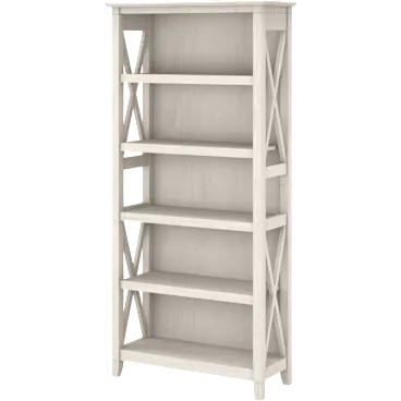 Key West Tall 5 Shelf Bookcase