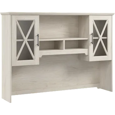 Lennox 60W Farmhouse Hutch for Desk and Buffet Cabinet