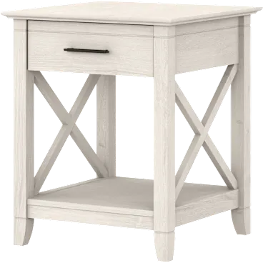 Key West End Table with Storage