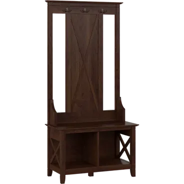 Key West Hall Tree with Shoe Storage Bench