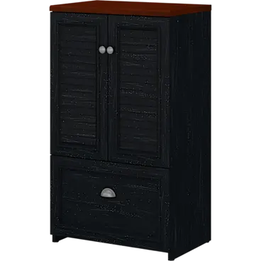 Fairview 2 Door Storage Cabinet with File Drawer