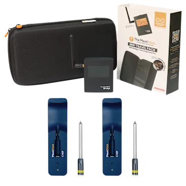 MeatStick Chef Quad Sensors Smart Meat Thermometers with WiFi Hub