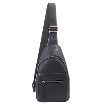 Poppy & Harper Maya Sling Bag with Front Zipper