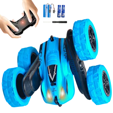 RacingFun Remote Control Swing Stunt Car with Light 2.4G
