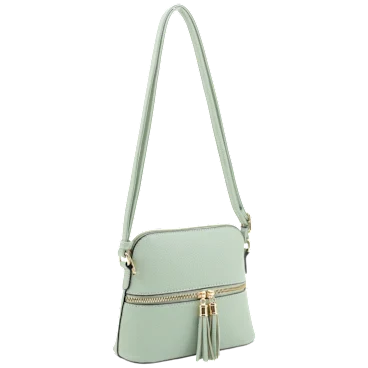 Donna & Becky Diana Crossbody con Borla