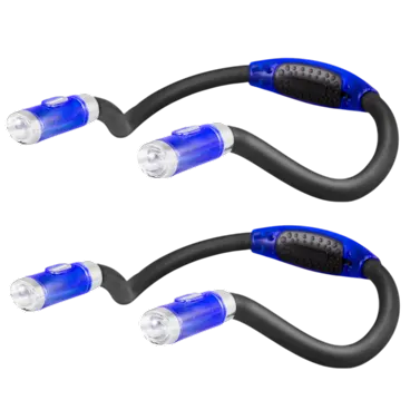 2-Pack: Total Vision Flexi-Reader Hands-Free LED Neck Lights