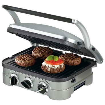 Cuisinart Griddler Indoor Grill, Griddle and Panini Press