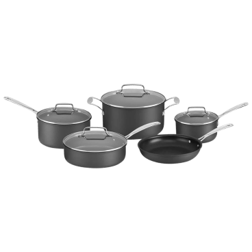 Cuisinart 9-Piece Hard Anodized Cookware Set
