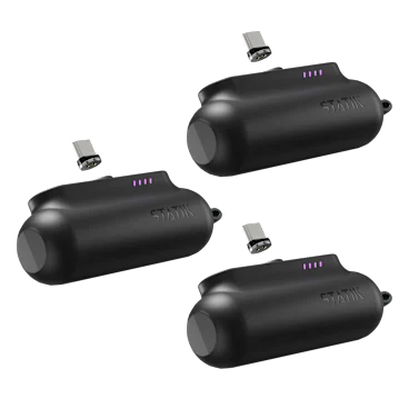 3-Pack: Statik Snap-N-Charge 3200mah V2 Universal Power Bank