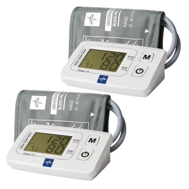 2-Pack: Medline Upper Arm Blood Pressure Monitor
