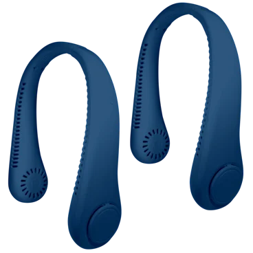 2-Pack: Pom Breeze Cooling Neck Fans