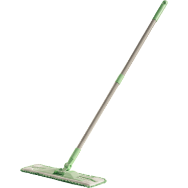 J&V Textiles 2-in-1 Dry & Wet Sweeper Mop Set with Handle