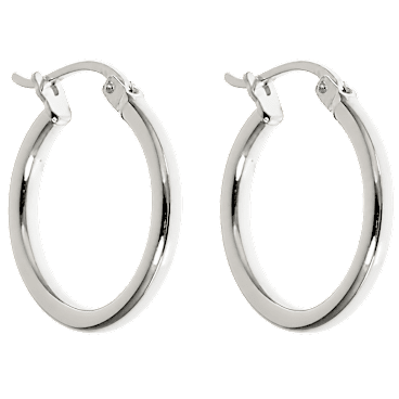 Hakol .925 Sterling Silver French Lock Hoops