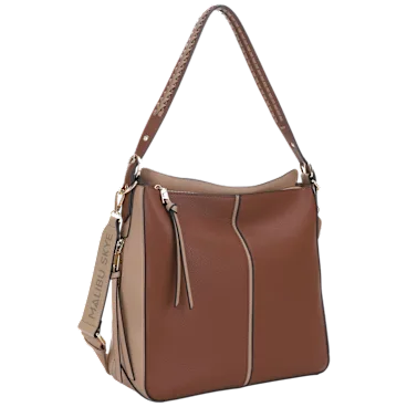 Malibu Skye Chelsea Two-Tone Shoulder Bag