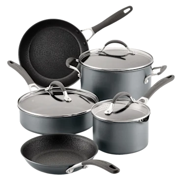 Circulon 8-Piece A1 ScratchDefense Nonstick Cookware Set