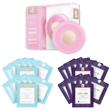 Foreo UFO Mini 4-in-1 Facial Spa Device with 28 Masks