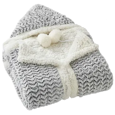 Chic Home Snuggle Hoodie Wearable Blanket