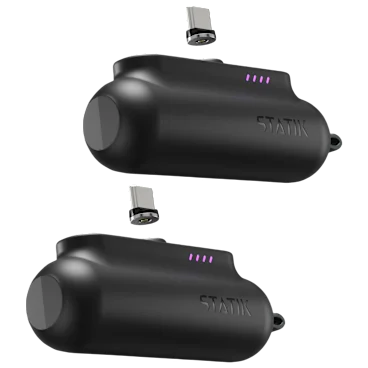 2-Pack: Statik Snap-N-Charge 3200mAh Power Bank (V3)