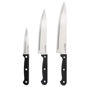 Ginsu 3-Piece Kiso Chef and Paring Knives Set