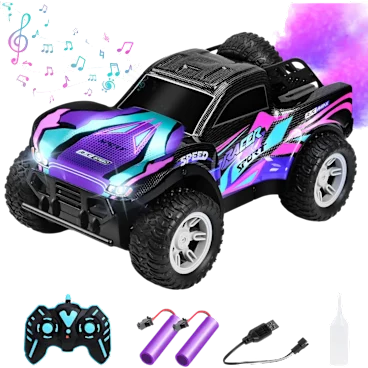 RacingFun Off-Road 1:16 RC Truck with Lights & Steam Exhaust