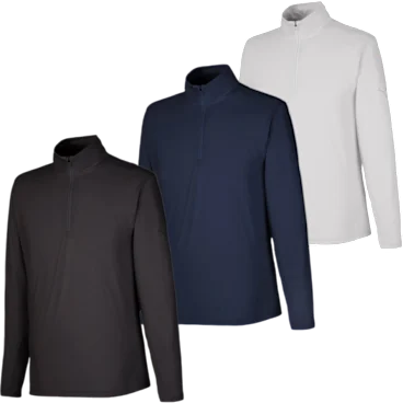 3-Pack: Puma Men's Bandon Quarter-Zip Pullovers