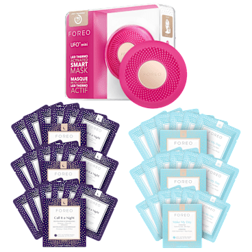 Foreo UFO Mini 4-in-1 Facial Spa Device with 42 Masks