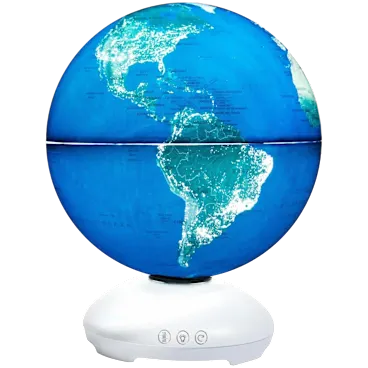 USA Toyz Cityscape Light-Up World Globe