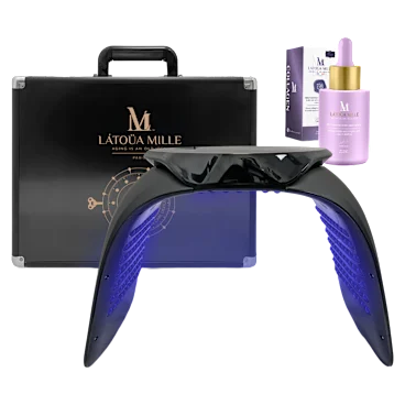 Latoua Mille Multi-Layer Superpower LED Skin Care Device with Serum