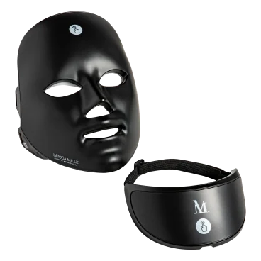 LaToua Mille Obsidian Element Cordless & Touch Controlled Face & Neck LED Duo