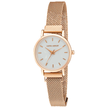 Laura Ashley Women's Sleek 29mm Mesh Magnet Bracelet Watch