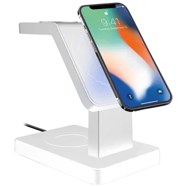 Brookstone 3-in-1 MagSafe Angled Wireless Charging Stand