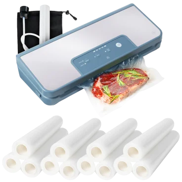 Greater Goods Food Vacuum Sealer with 13 Bag Rolls