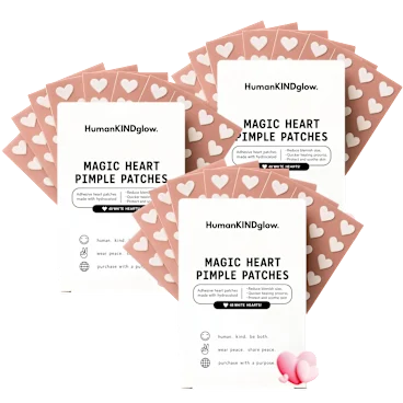 144-Pack: HumanKindGlow Hydrocolloid Acne Patches