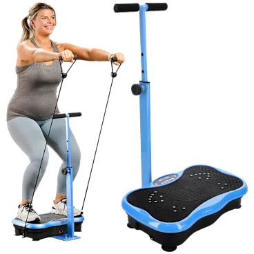 Lifepro Vibration Plate Exercise Machine with Handlebar & Magnetic Acupoints