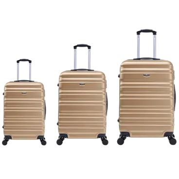 TUCCI Italy Girovita 3-Piece Hardside Luggage Set