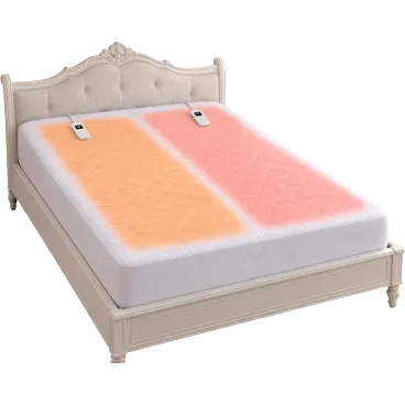 Sunbeam Water Resistant Quilted Heated Mattress Pad with 12 Heat Settings