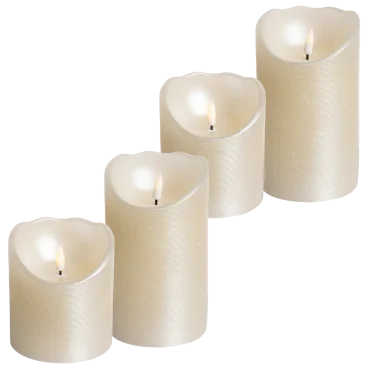 LightScapes 4-Piece Flameless LED Candles