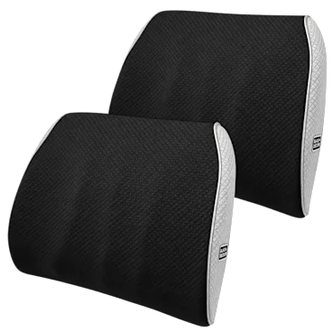 2-Pack: Black+Decker Memory Foam Lumbar Support Cushions