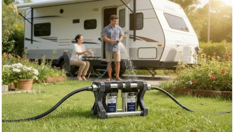 The Two-Stage RV Water Filtration System